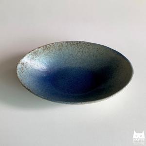 딥블루 오션 오벌볼 타원볼 샐러드볼 카레접시