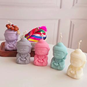 붓다캔들 미니 불상 명상 불교굿즈 오브제캔들 5color