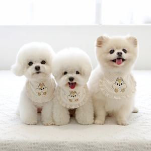 디즈니 오가닉 칩앤데일 턱받이