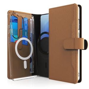 전기종 케이스 가더 프라임S 올핏 천연 소가죽 다이어리 맥세이프 호환 세트