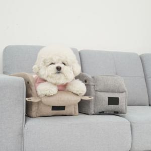 강아지 소형견 콘솔 카시트 분리세탁 애견 차시트