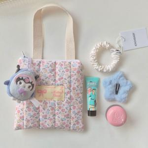 16종 몽글 빈티지 핸들 파우치  미니가방 미니파우치 손잡이파우치 산책가방