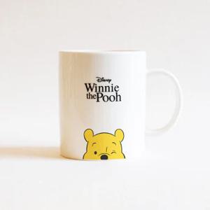 곰돌이 푸 빼꼼 도자기 머그컵 C01