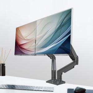 NB F160 듀얼 모니터암 거치대 매트차콜