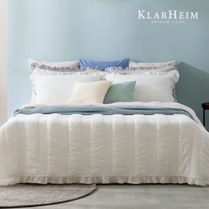 퓨어미라클 보풀없는 면 워싱 스프레드 간절기 호텔 이불 패드 세트  S/Q/K3color