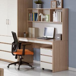 데코라인 라떼 책상세트 (책상+책장+이동서랍) 1200 방문설치