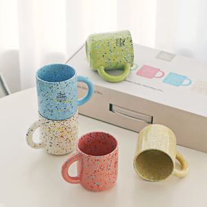 폴 마르켄 스텔라 머그컵 5p 선물세트(전용박스포장)/마블링 점박이 결혼 집들이선물