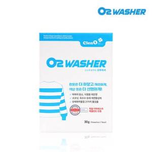 오투와셔 하얗고 선명하게 새옷 재탄생 복합소다표백제 개별포장 16파우치 x 30g