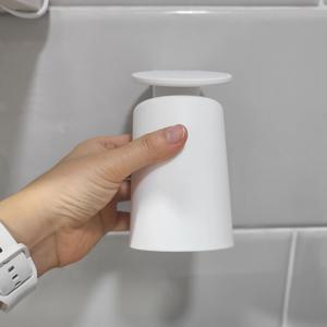 벽부착 자석 양치컵 공중부양 거꾸로 양치컵 걸이