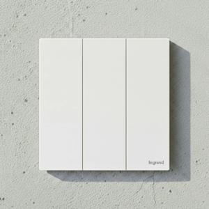 르그랑 갈리온 UP 유럽형 스위치 3구 (1개용) 화이트