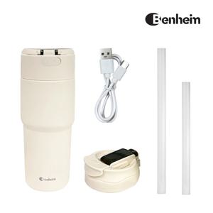 벤하임 올스텐 보냉보온 무선 텀블러 믹서기 아이보리 BKTM-680ml