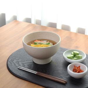 해든 핸드메이드 이천 도자기그릇 면기 국수 라면 떡국 그릇 1p