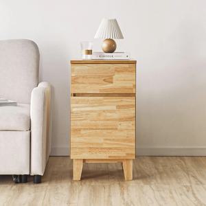 토니아 전면 고무나무원목 E0 LPM 400 거실수납장 틈새수납장