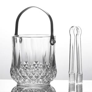 아이스버킷 와인 쿨러 얼음 바스켓 유리얼음통 집게 세트