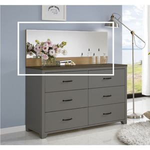 엔서 와이드 경대 화장대거울 방문설치