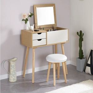 제스퍼 수납 거울 화장대 세트(의자 제외) 800 1인가구 원룸 방문설치