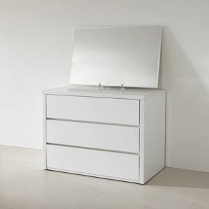 밀러 경대 스탠드 화장대 탁상 거울 600 방문설치