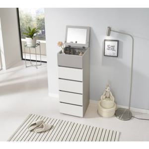 스파 미니 5단 수납 화장대 400 방문설치