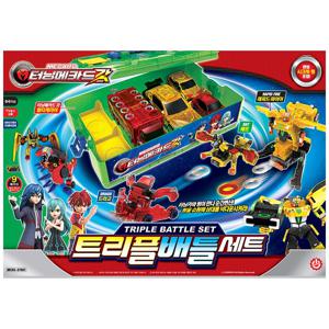 터닝메카드 갓 트리플 배틀 세트 자동차 변신 로봇