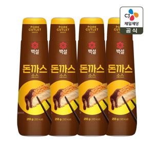 백설 돈까스 소스 255g x4개
