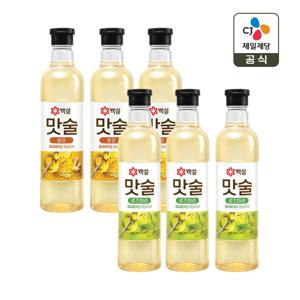 백설 맛술 생강 800ml x3개+로즈마리 800ml x3개