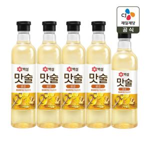 백설 맛술 생강 800ml x4개+500ml x1개