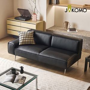 뵈르 모듈 2인 천연면피 소가죽 소파(한팔)(좌/우)