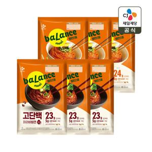 밸런스밀 고단백 매콤 비빔면 404.4g x3개+마라 비빔면 391g x3개(총 12인분)
