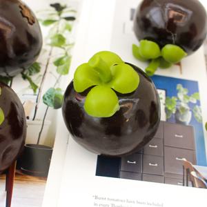 감성 과일 오브제 망고스틴 모형 인테리어 소품