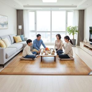 한일온열기 모던마루 183x300 5인용 그래핀 탄소 카본 전자파차단 거실 카페트 전기장판