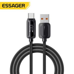 ESSAGER ES-X57 USB TO C LED 디스플레이 C타입 초고속 충전케이블