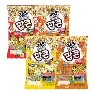 사조 팝콘(오리지날/달콤한맛/버터맛/카라멜맛) 4종 70g*10개