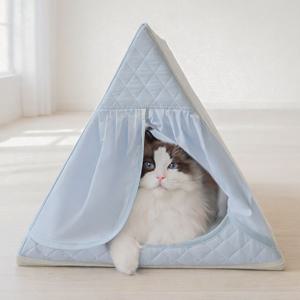 고양이집 숨숨집 스크래쳐 파스텔 쏙쏙 하우스