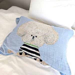 베베 퍼피 깊은잠 베개수건 베개덮개 베개커버