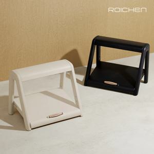 2단 높이조절 지압 발받침대 사무실 책상 의자 다리거치대 풋레스트