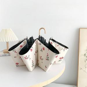 로맨틱 3단 우산 겸용 양산 튼튼한 자외선차단 암막 우양산