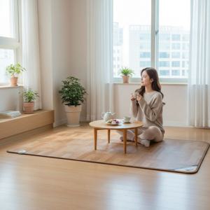 한일온열기 체크마루 183x100 1인용 그래핀 탄소 카본 전자파차단 거실 카페트 전기장판