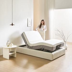 모베 헤라 슈퍼싱글 SS/싱글 S 모션베드 패브릭 전동침대 메모리폼 매트리스 세트