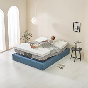 모베 헤라 퀸 Q / 킹 K 모션베드 패브릭 전동침대 메모리폼 매트리스 세트