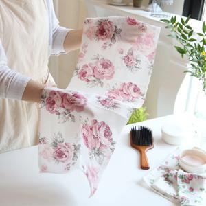 일본 부드러운 바디 샤워타월거품 타월 -로얄장미