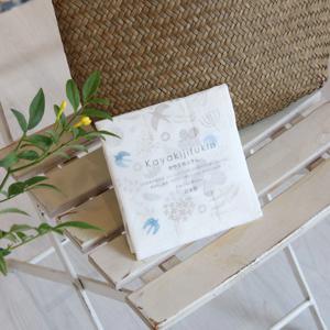 일본 카야 원단 7겹 주방 행주 키친크로스 플라워버드