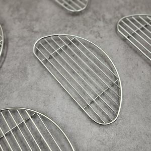 돈까스망 튀김망 에어프라이어 받침 반달 원형 트레이