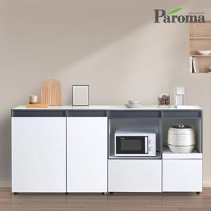 컴팩트 주방 밥솥선반 밥솥장 전자레인지 수납장