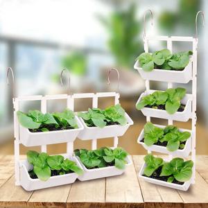 포레스트 베란다 화분걸이 행잉화분 플라스틱 스탠드 적층형