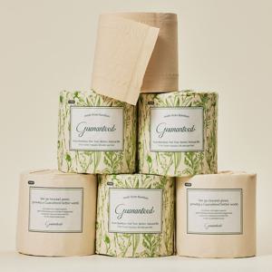 게런티드 대나무 개별포장 먼지없는 휴지 친환경 토일렛롤 화장지 12롤 3겹 클래식