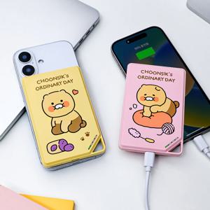 춘식이 맥세이프 보조배터리 슬림형 무선충전 5000mAh