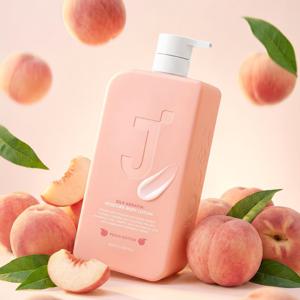 실크케라틴 피치에디션 퍼퓸 바디로션 1L