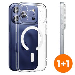 1+1 아이폰 갤럭시 젤리/맥세이프 투명 휴대폰케이스