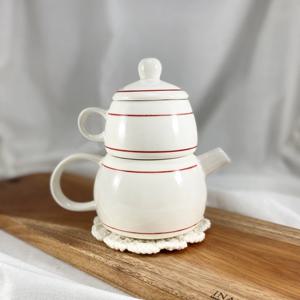 레드라인 눈사람 티포원 핸드페인팅 1인티세트