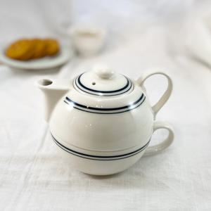 그린더블라인 핸드페인팅 원 티포원